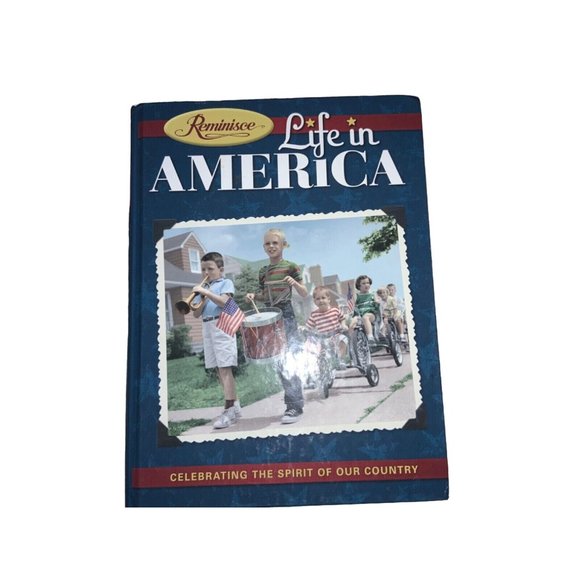 Reminisce Hardcover Books Set of 3 Christmas, Around the Table, Life in America - Picture 2 of 8